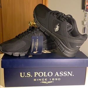 U.S POLO ASSN. black sneakers 🖤